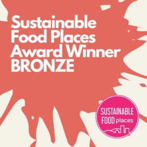 Sustainable Food Places Award Winner BRONZE graphic