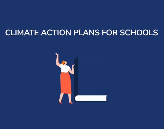 Climate Action Plan for Schools image graphic