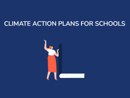 Climate Action Plan for Schools image graphic